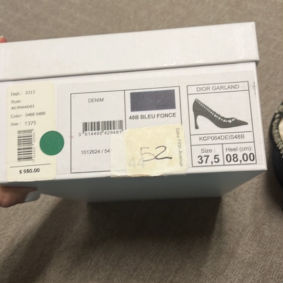 Dior denim crystal shoe - Picture 11 of 11